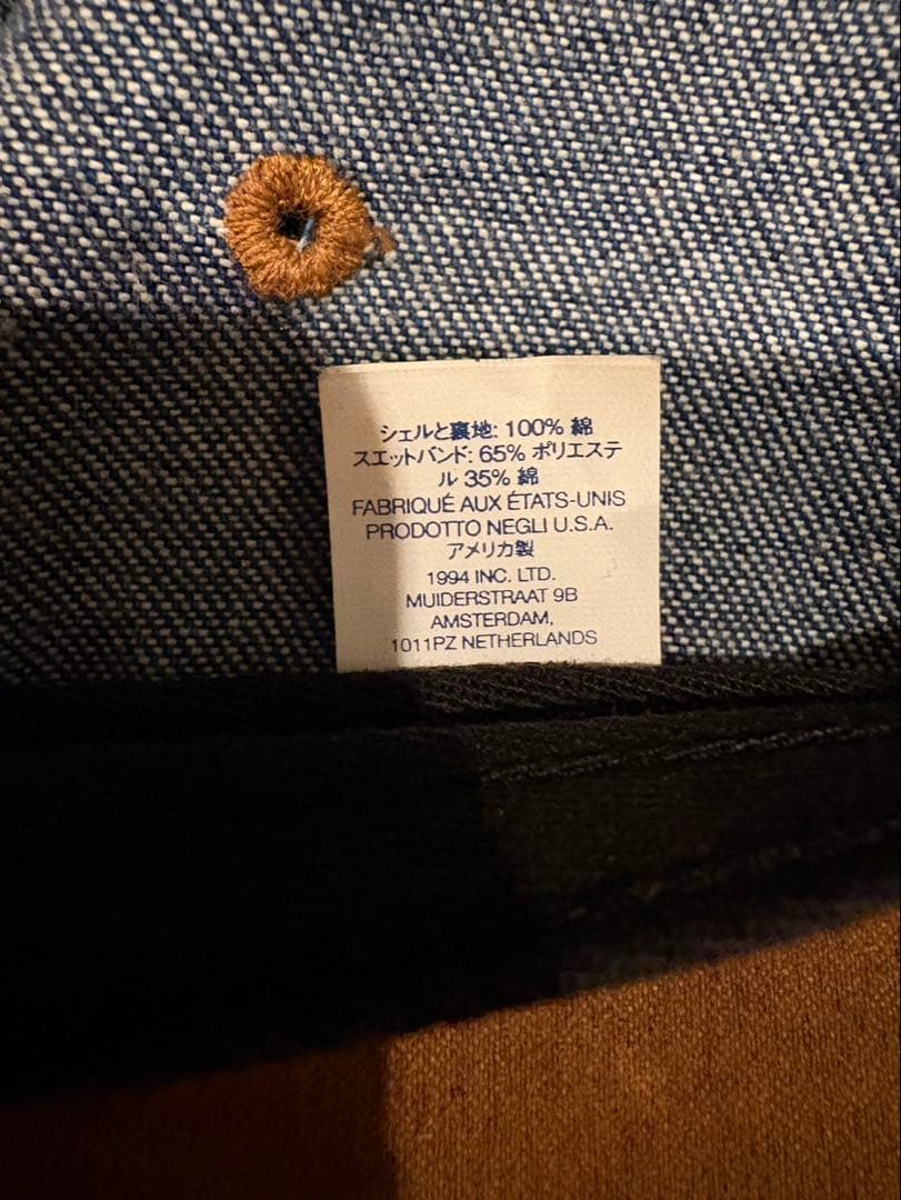 帽子 Supreme denim cap
