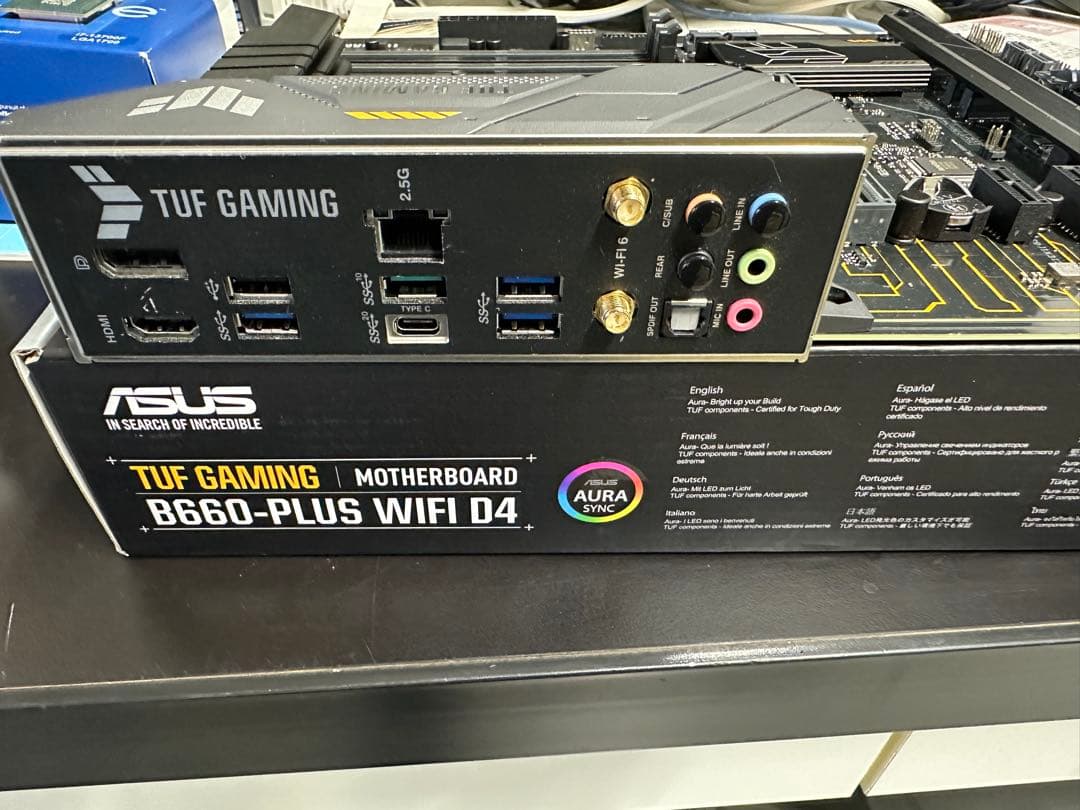 ASUS TUF B660-PLUS WIFI D4 i7-13700Fセット