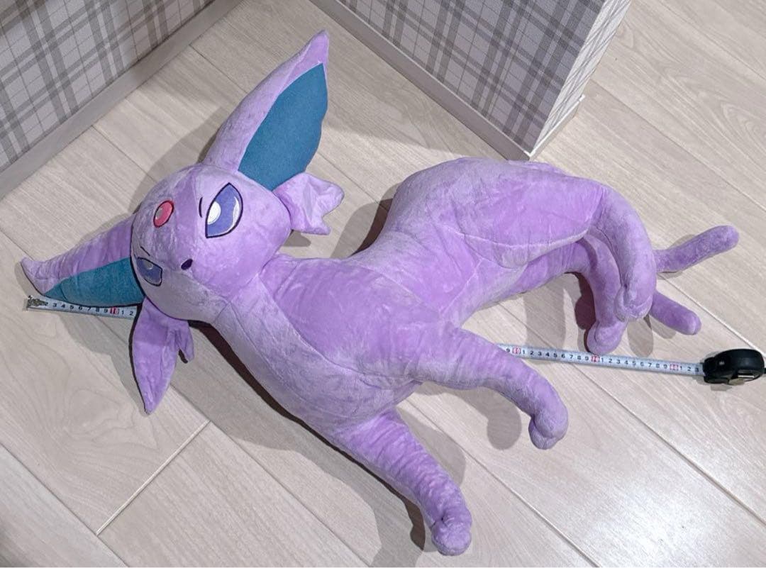 まるで等身大 ポケモン ぬいぐるみ エーフィ ポケットモンスター 特大 80cm