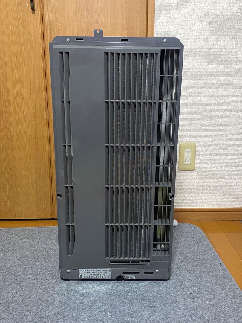 【KOIZUMI】窓用エアコン KAW-1692 2019年製　窓枠セット