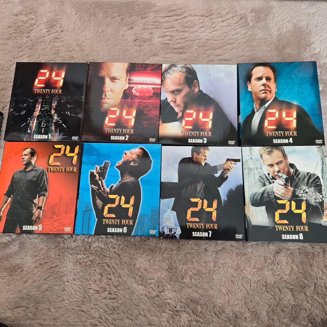 24 DVD コンパクトBOX他 トゥエンティーフォー 1～8