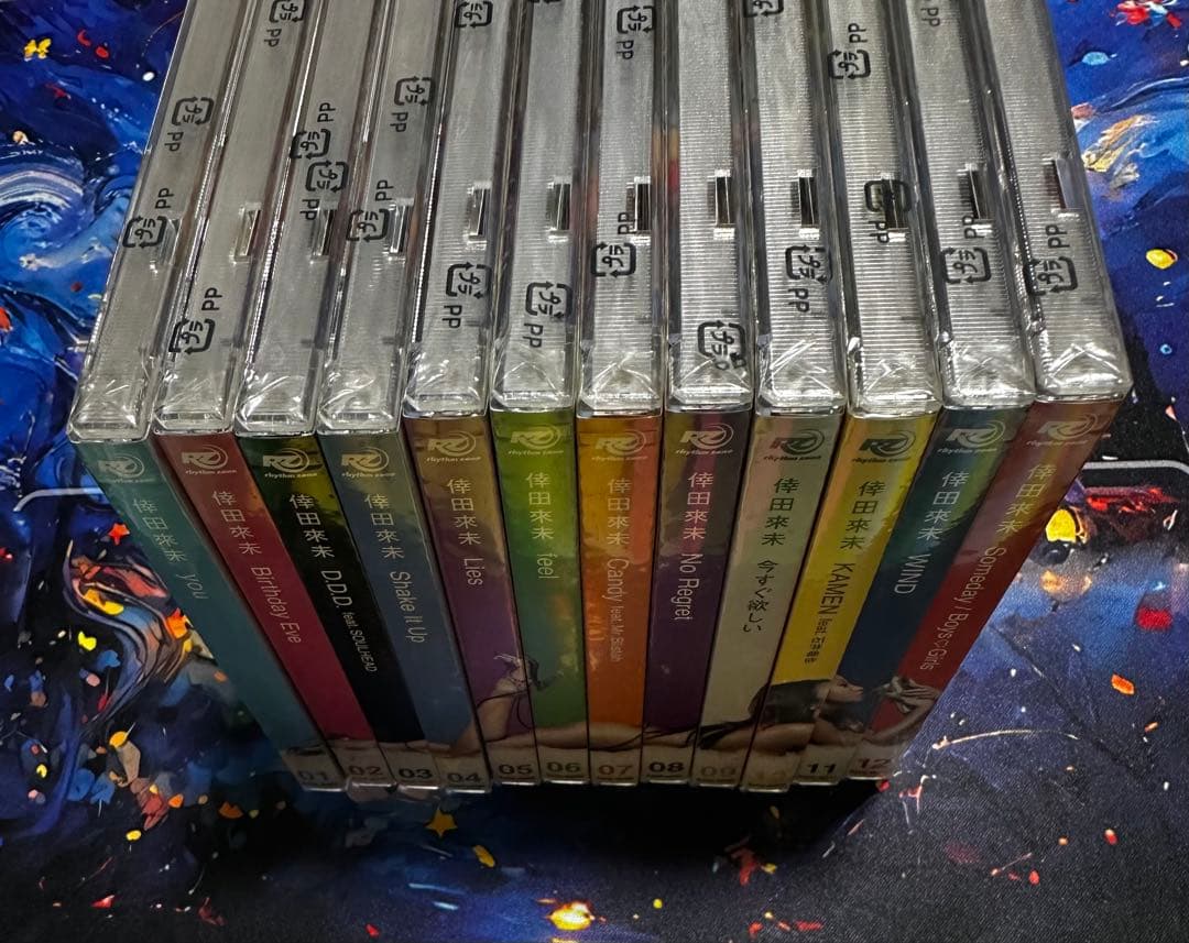 倖田來未 2005年Flower直筆サイン入り 新品12週CD 2010年タオル