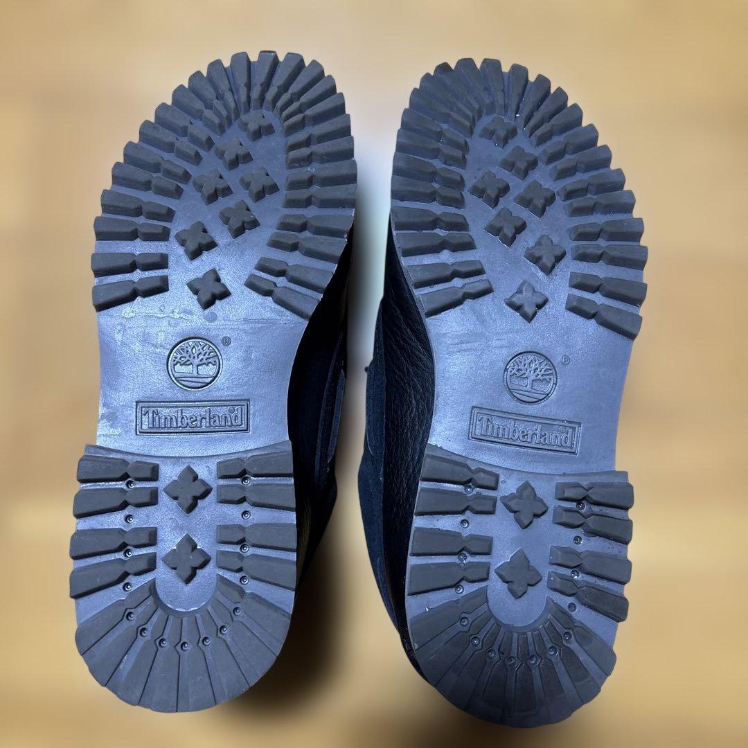 ウ*ー様 Timberland スリーアイ クラシック ラグソール BLACK