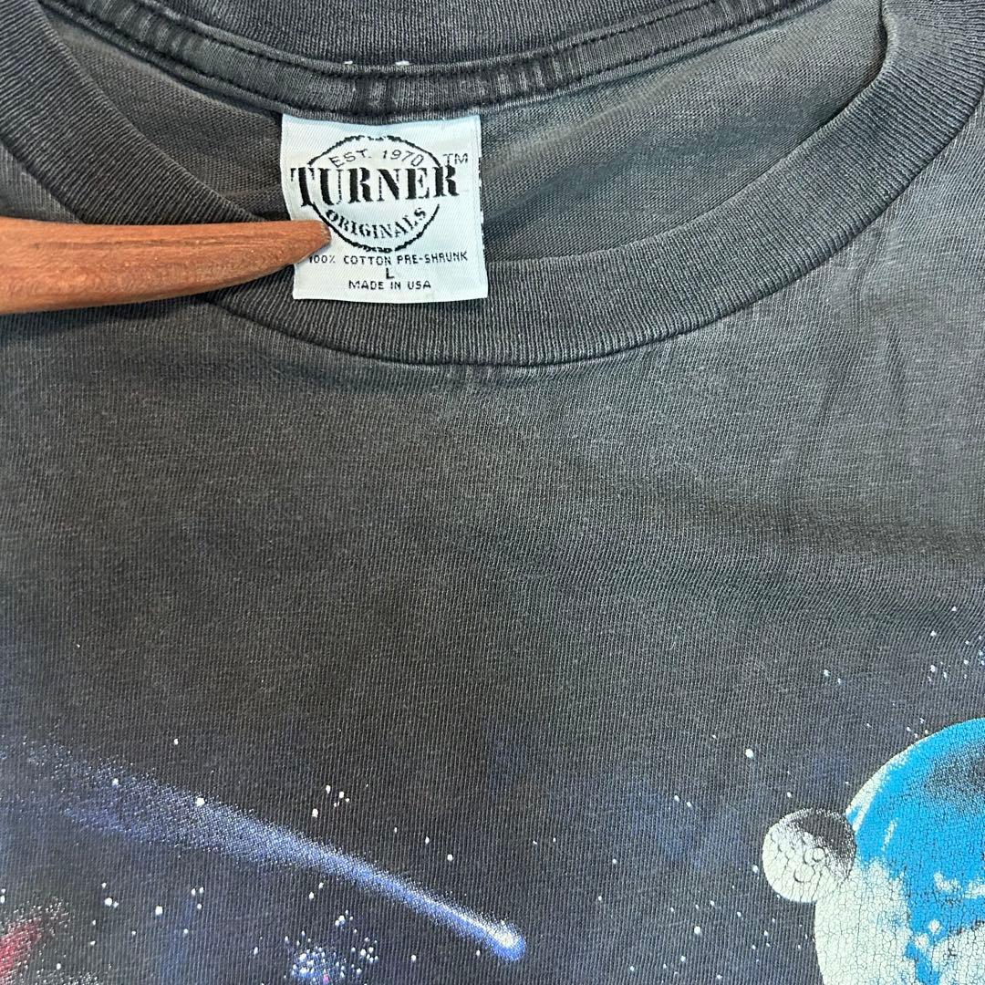 90s 国立航空宇宙 スミソニアン博物館 太陽系 両面プリント Tシャツ L