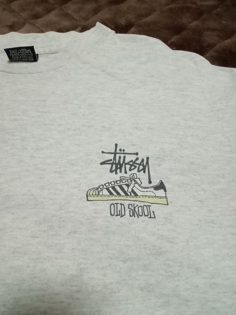 80s old Stussy 黒タグ Tシャツ XL