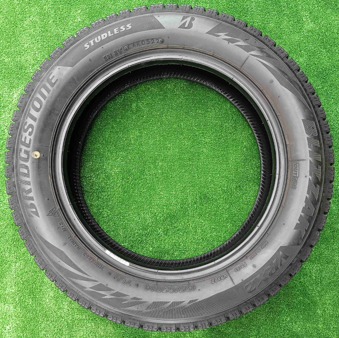 て*ん様 155/65R14 ブリヂストン ブリザック VRX2 スタッドレス