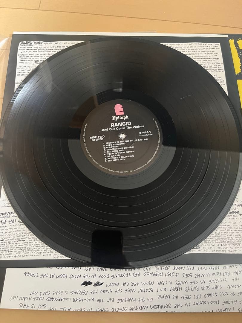 Rancid 12インチレコード　2枚セット