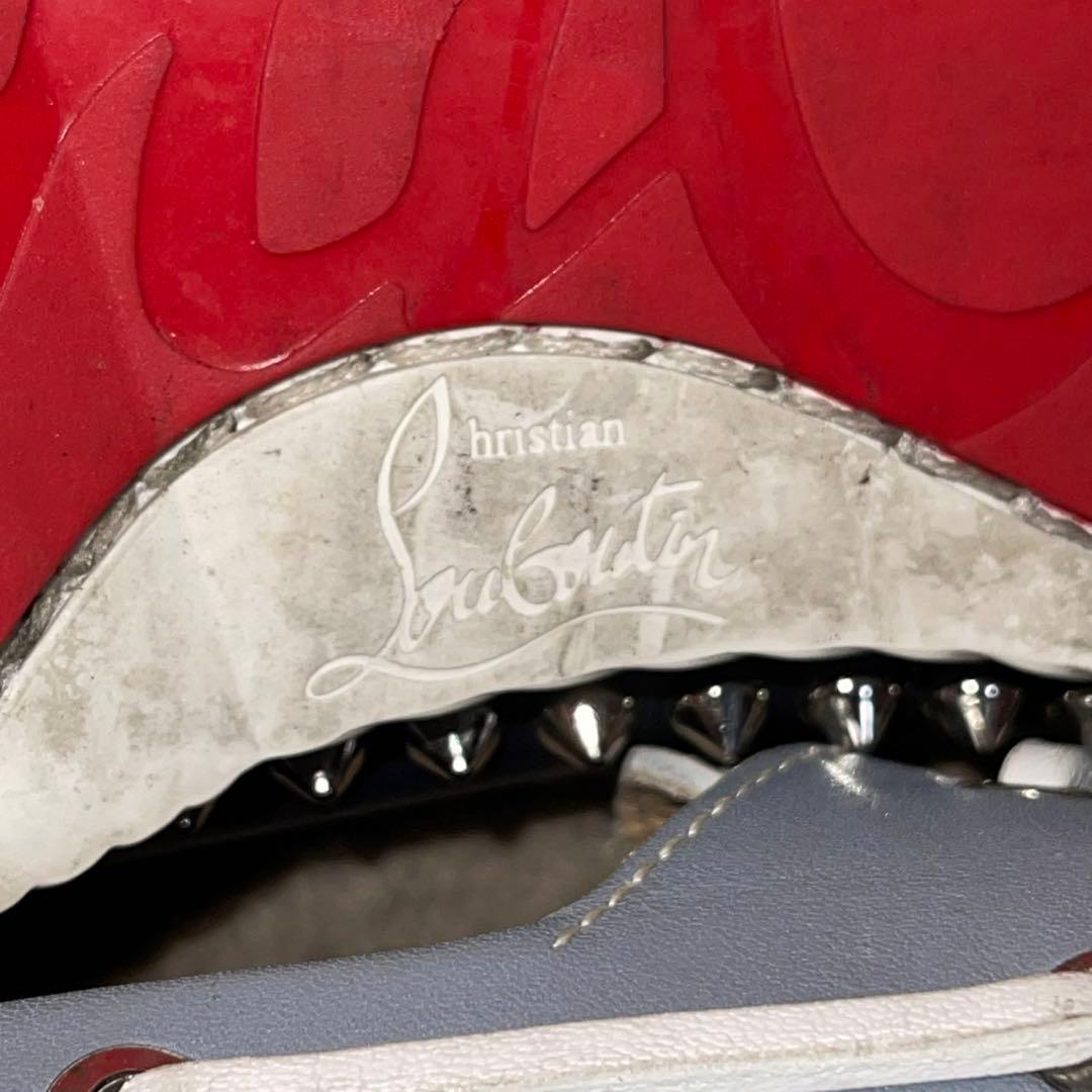 ルブタン ChristianLouboutin スタッズ デッキシューズ