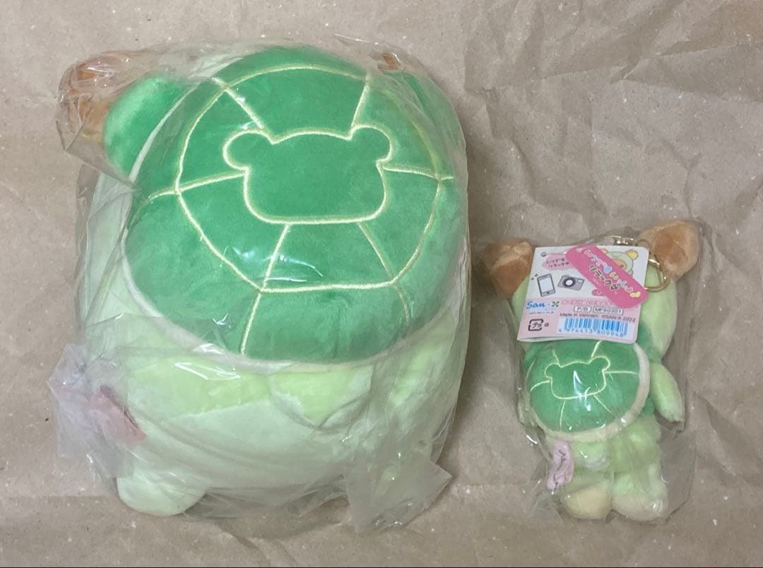 リラックマ ぬいぐるみ のんびりのおてほん　のんびりかめ