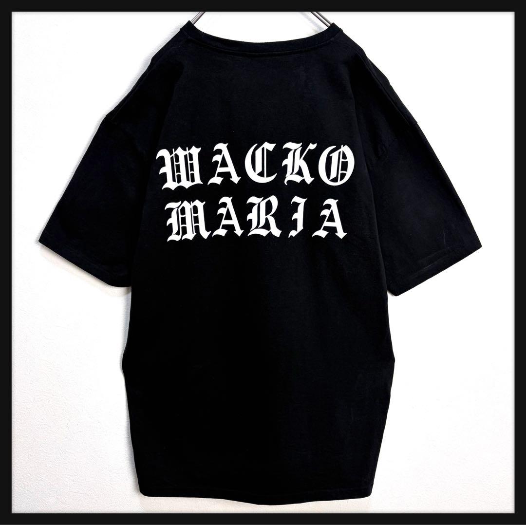 【希少モデル】ワコマリア★ビッグバックロゴ入りTシャツ 即完売モデル 美品