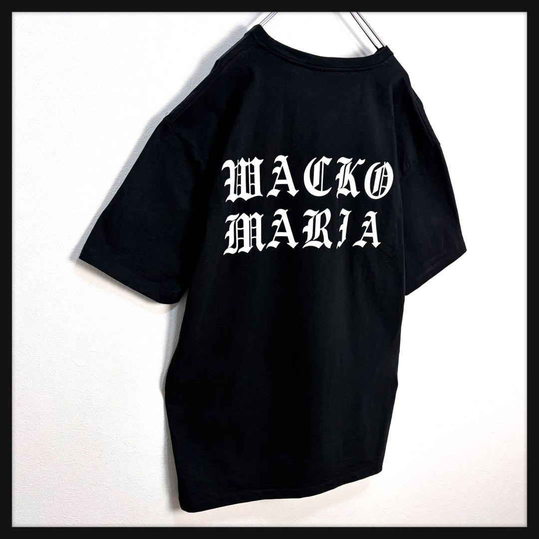 【希少モデル】ワコマリア★ビッグバックロゴ入りTシャツ 即完売モデル 美品
