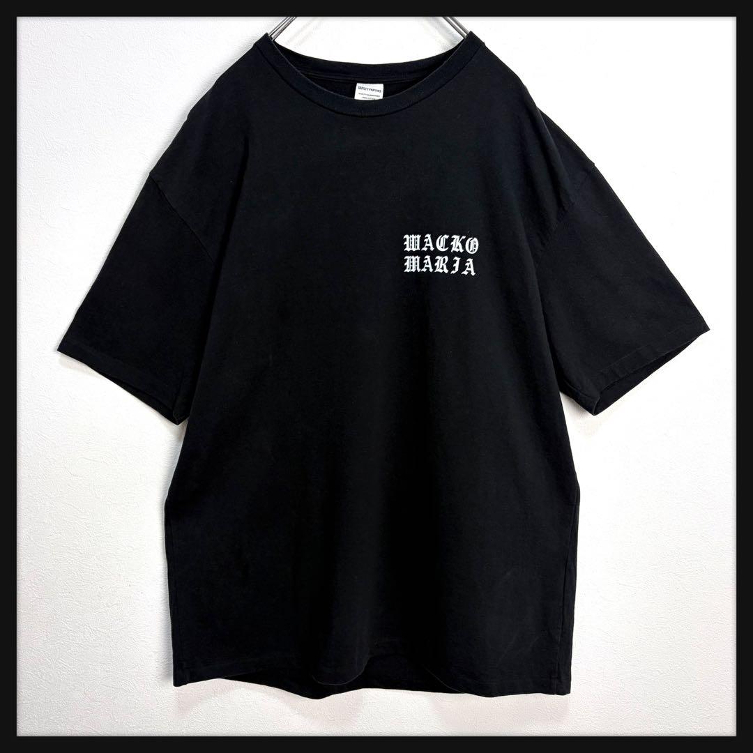 【希少モデル】ワコマリア★ビッグバックロゴ入りTシャツ 即完売モデル 美品