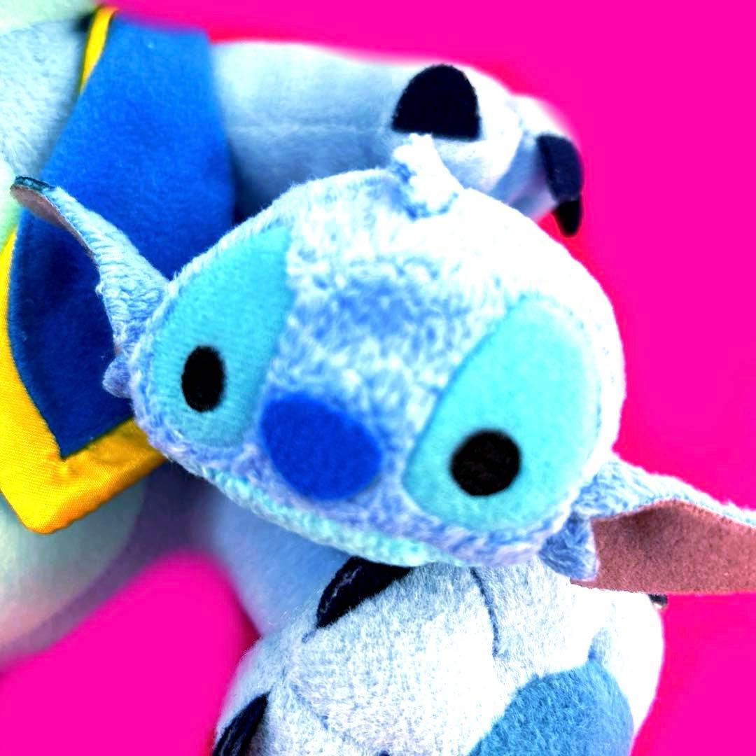 スティッチ　スクランプ ぬいぐるみ Stitch ディズニー　激レア　4点セット