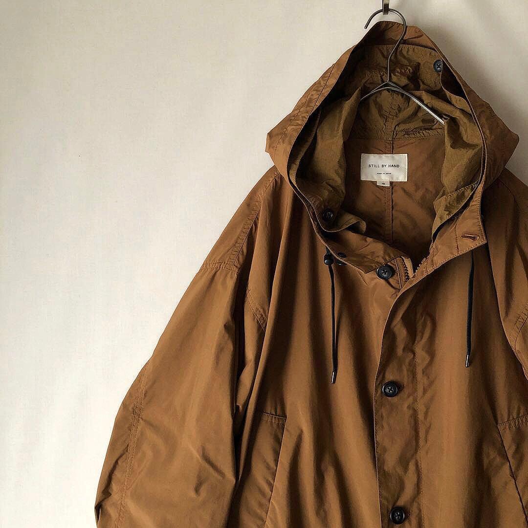 【春物】STILL BY HAND スティルバイハンド モッズコート 48 薄手