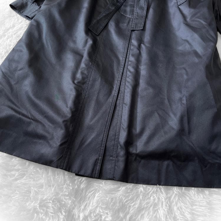 Mikapon 美品 Kanebosilkバンドカラー ロングコート