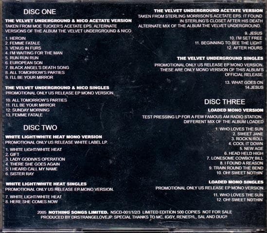 洋楽 Velvet Underground & Nico 3CD + 1DVD