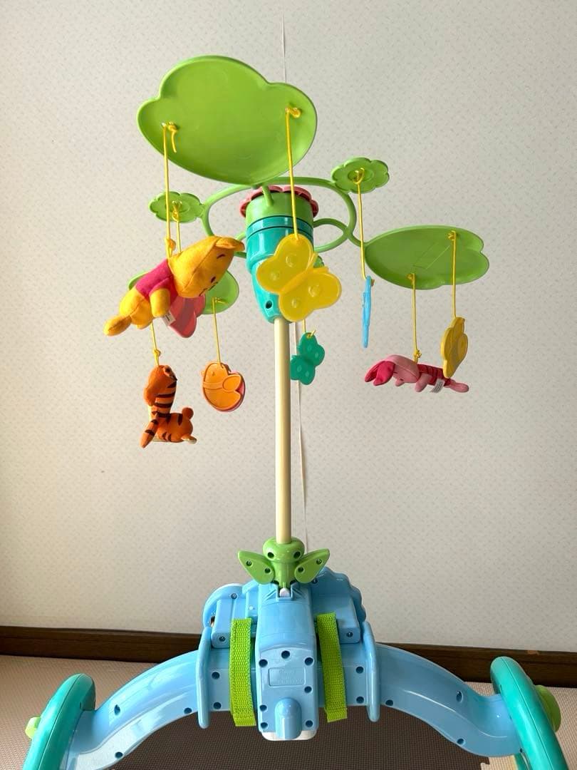 くまのプーさん　回転6Wayジムにへんしんメリー プーメリー　美品