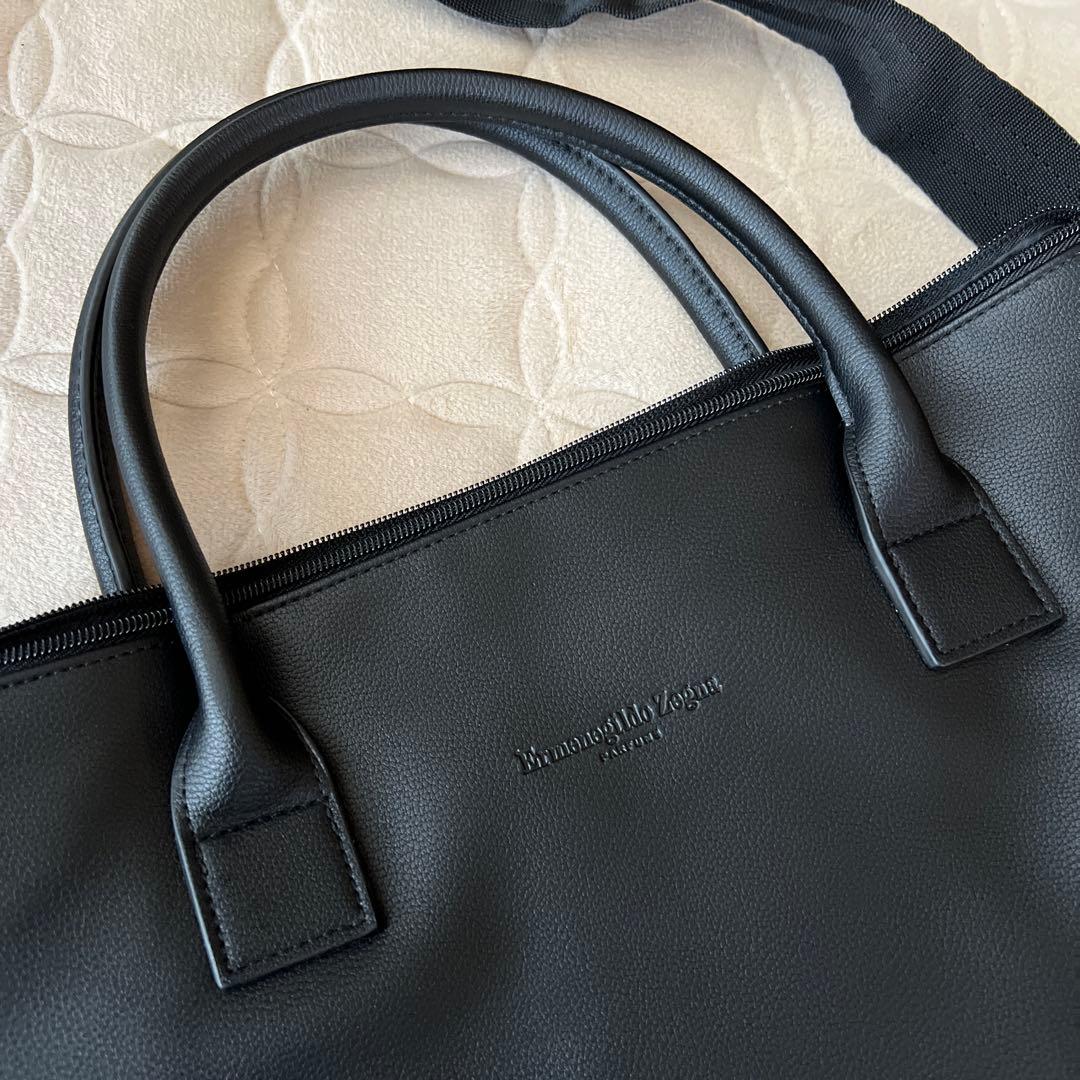 新品✨エルメネジルドゼニア　2way ビジネスバッグ　ボストンバッグ
