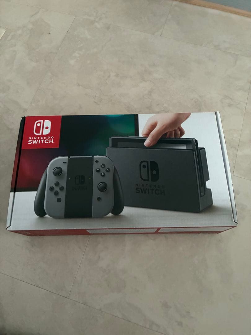 Nintendo Switch 本体 グレー 付属品付き