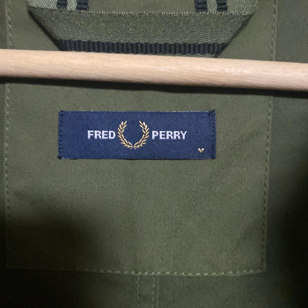 フレッドペリー Fur Lined Fishtail Parka