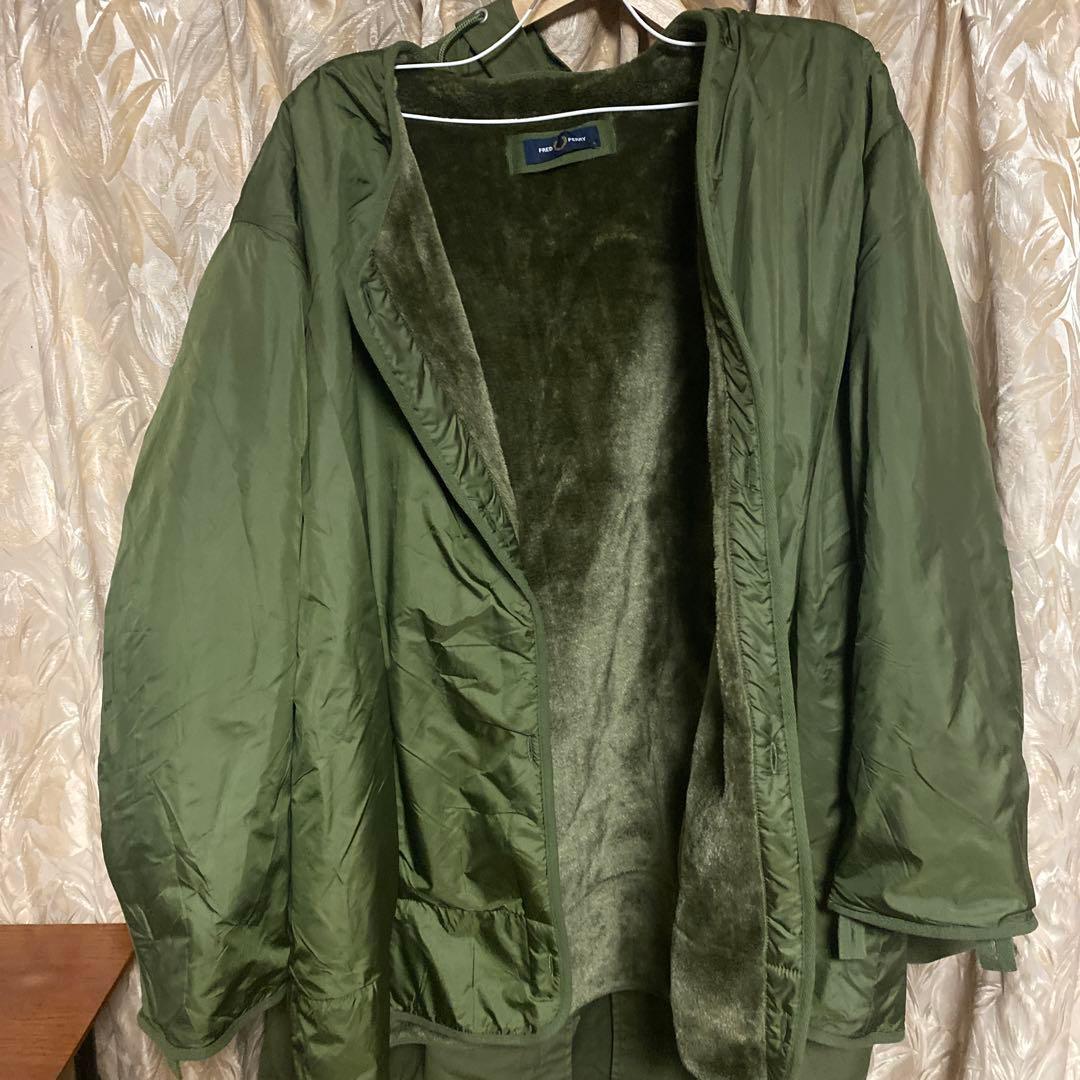 フレッドペリー Fur Lined Fishtail Parka