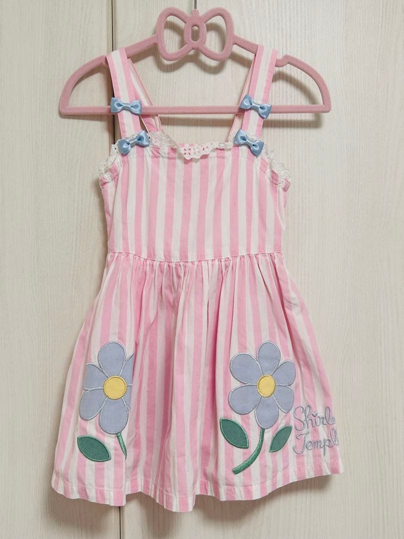シャーリーテンプル　お花柄セットアップ 110