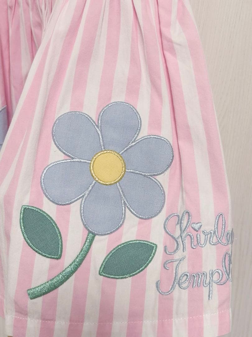 シャーリーテンプル　お花柄セットアップ 110