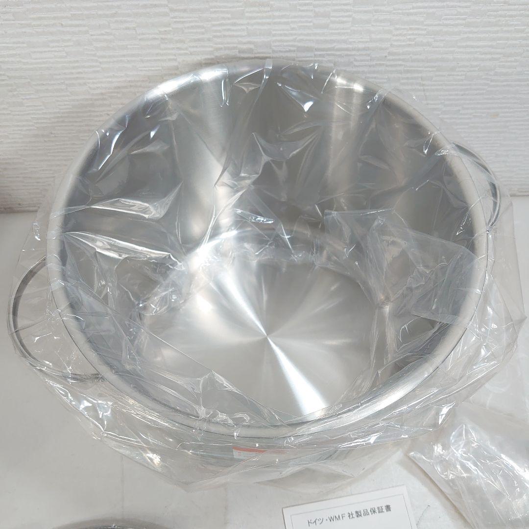ドイツ製 WMF ストックポット 24cm 9L ステンレス三層 寸胴鍋 両手鍋