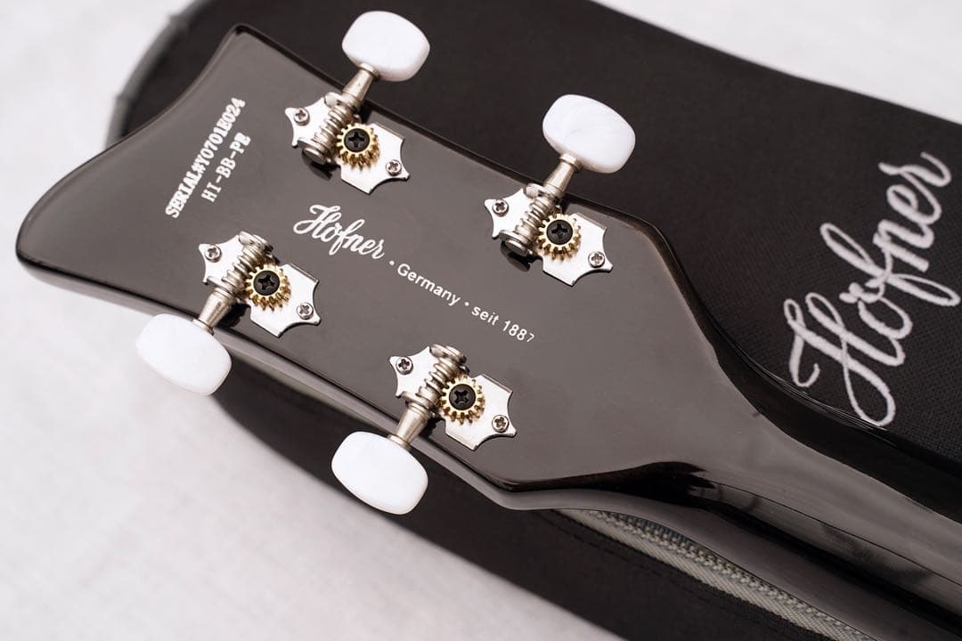 貴重カラー シースルーブラック Hofner Ignition Bass