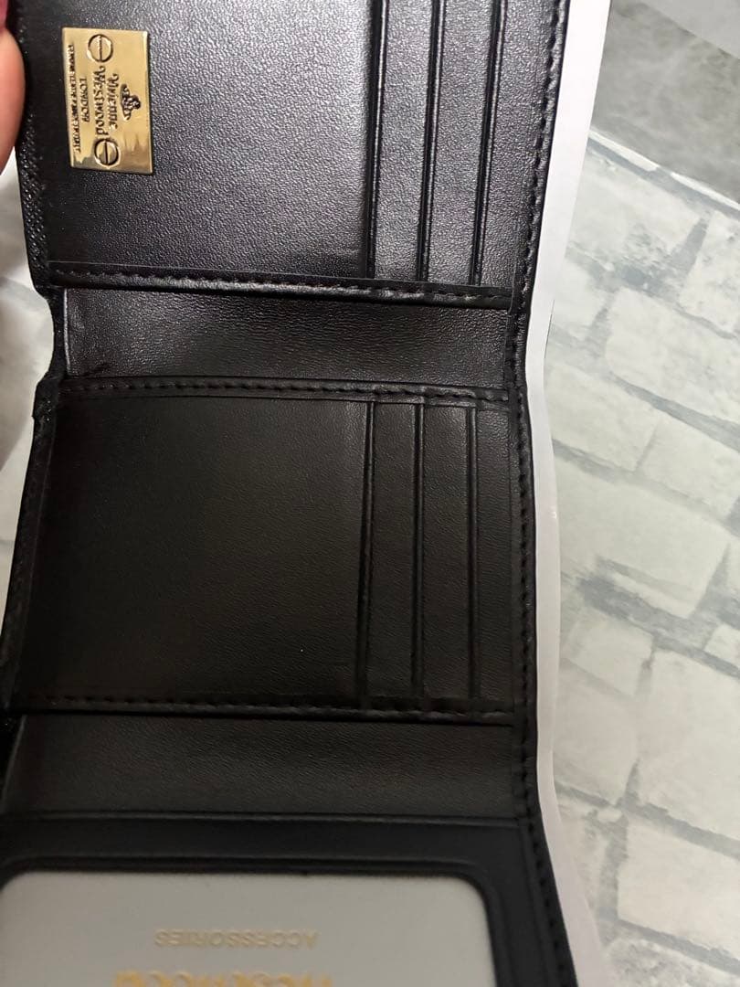 新品未使用　ヴィヴィアンウエストウッド　三つ折り財布　ピンク　がま口