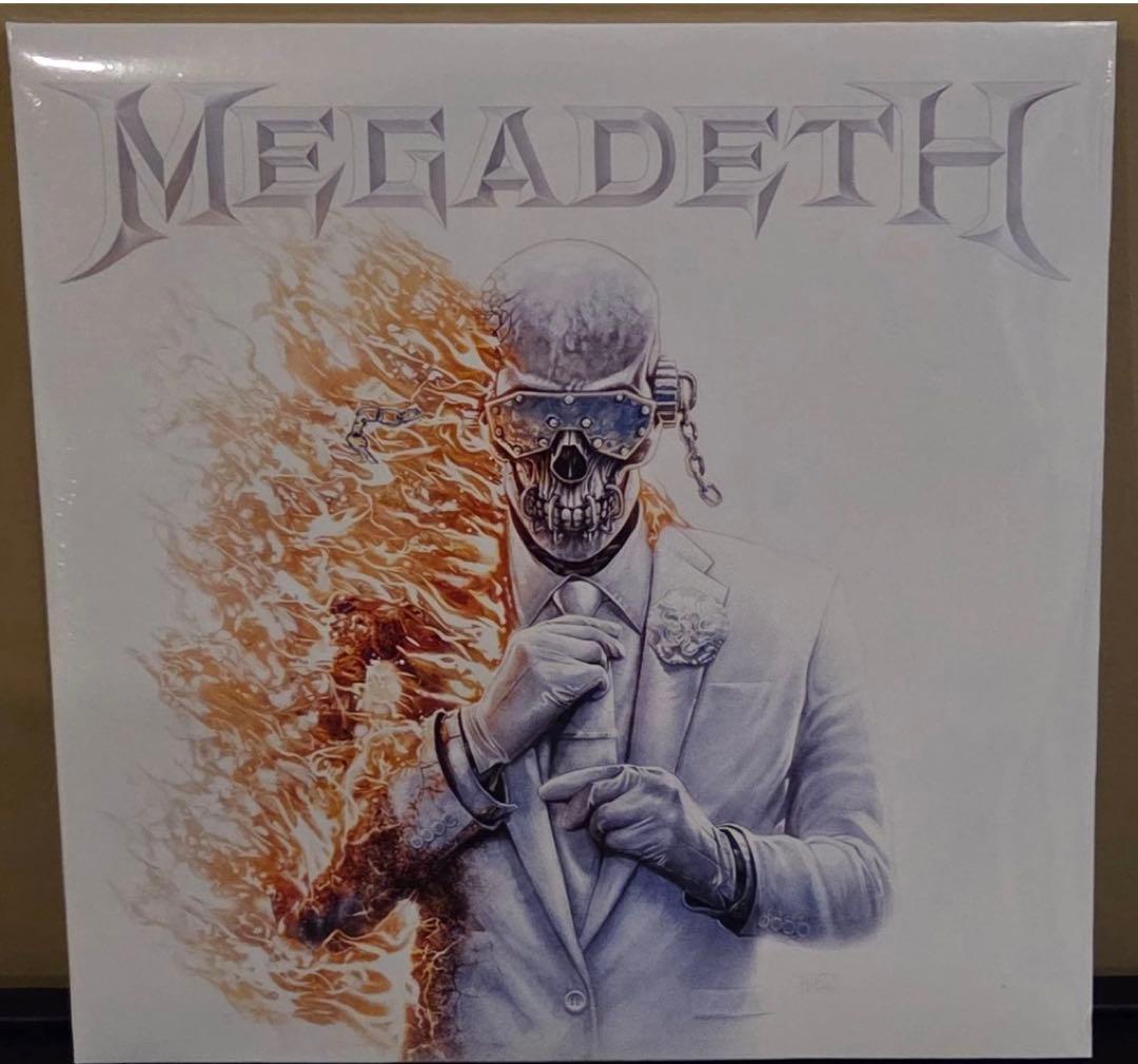 Megadethメガデス レコード五千枚限定ピクチャーディスク