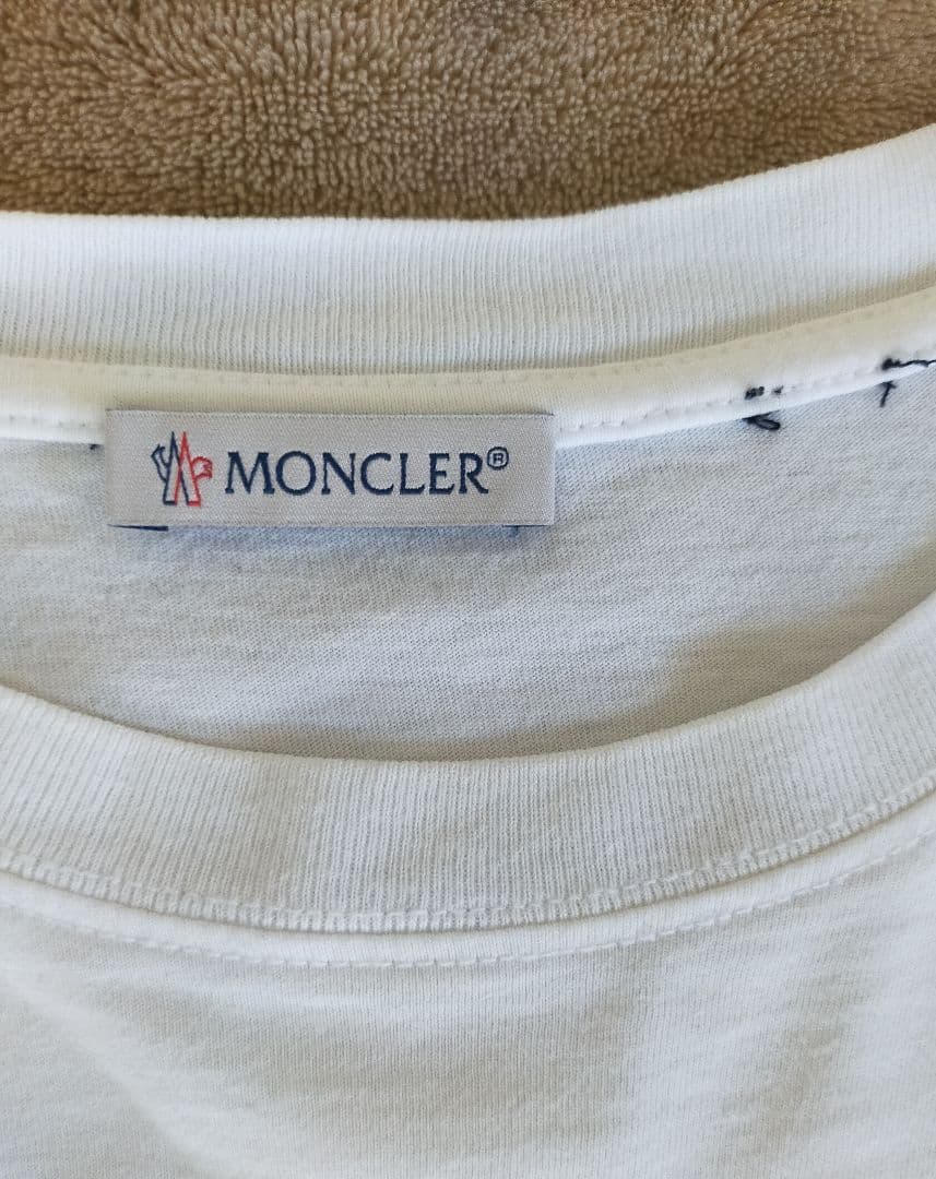 モンクレール フラグメント サーカスプリントTシャツ 白 Lサイズ 藤原ヒロシ