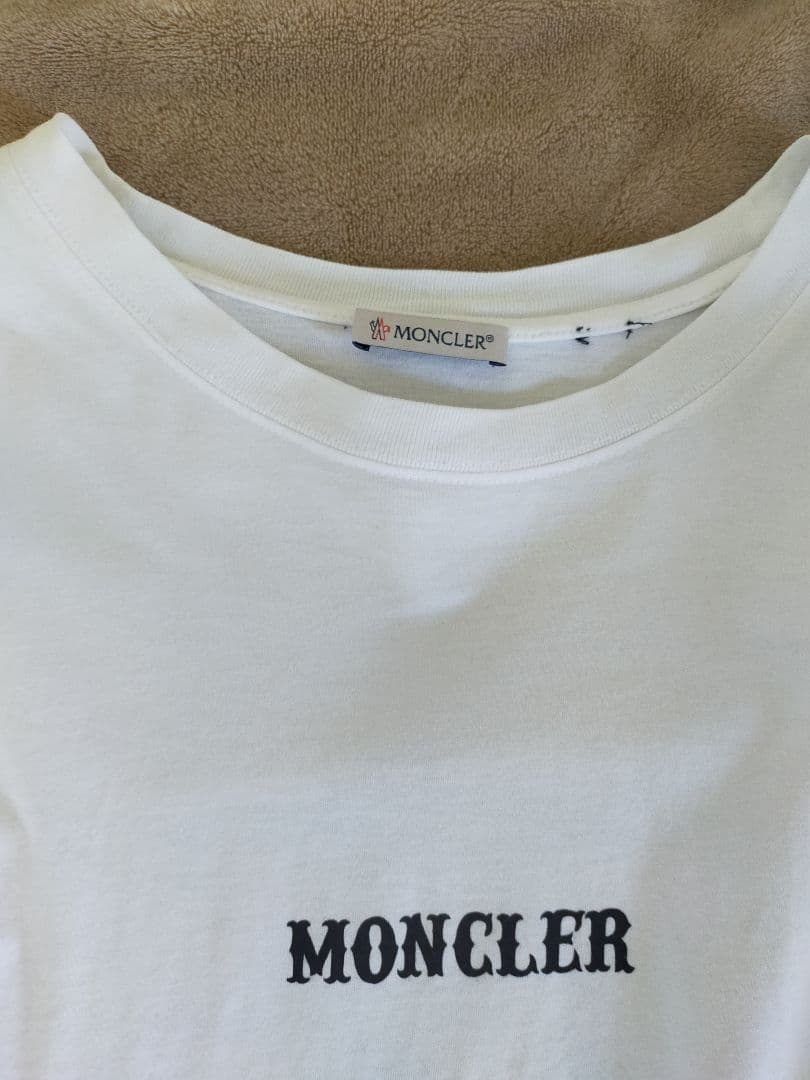 モンクレール フラグメント サーカスプリントTシャツ 白 Lサイズ 藤原ヒロシ