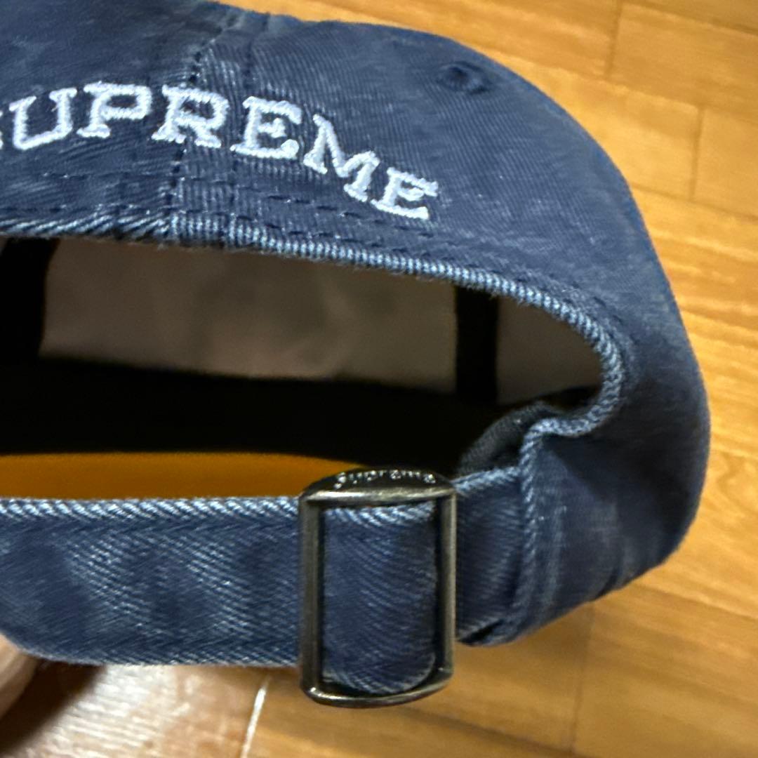 Supremeキャップ Sロゴ 6パネル