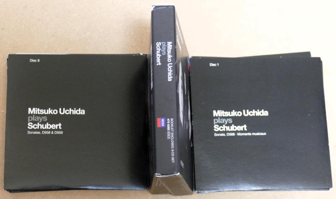 ８ＣＤ：内田光子「Mitsuko Uchida plays Schubert」