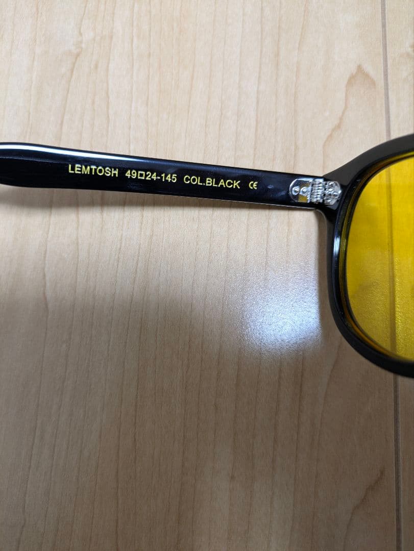 【新品】MOSCOT レムトッシュ サングラス イエロー 黄色