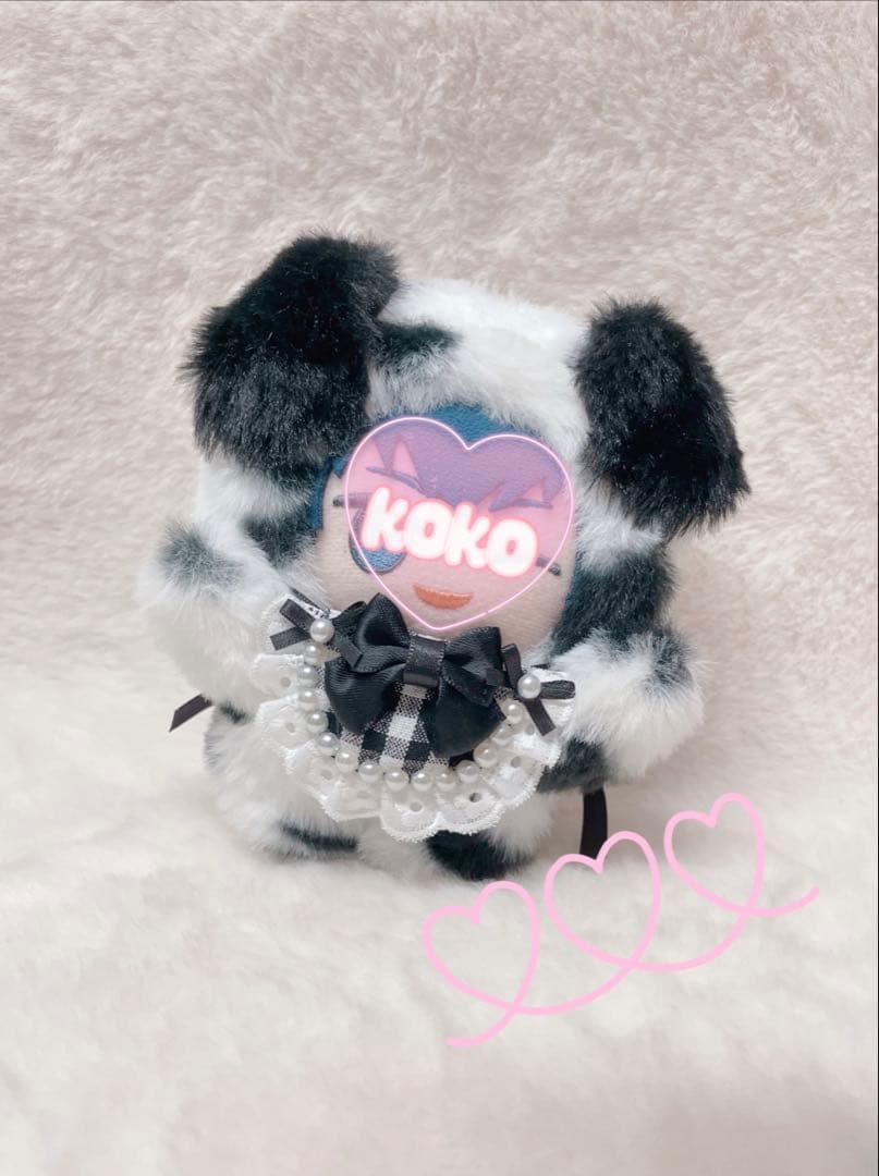 ちびぐるみ 犬 着ぐるみ ぬい服 ハグ待ち ダルメシアン スタイ 12 13
