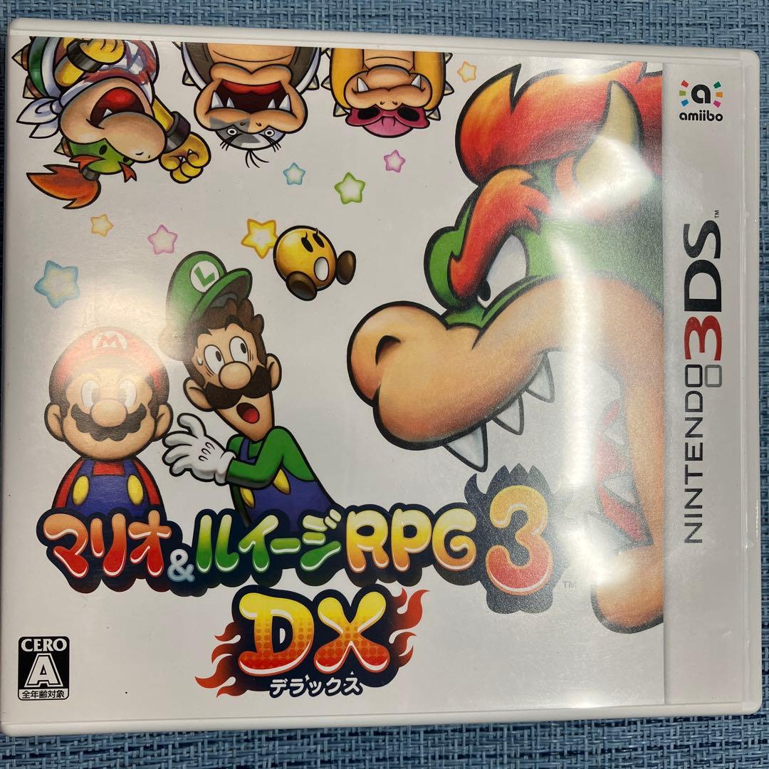 パックン様 DS 3DS マリオ＆ルイージRPG 3本セット