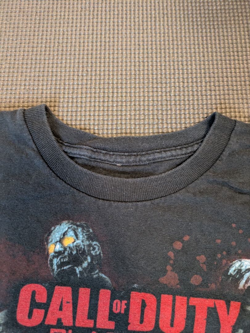 古着 公式 Call of Duty ブラックオプス ゾンビ Tシャツ 黒M相当