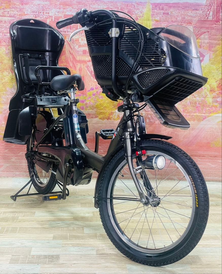 ZK3476 電動自転車 ヤマハ パスキス 子供乗せ 20インチ 送料無料