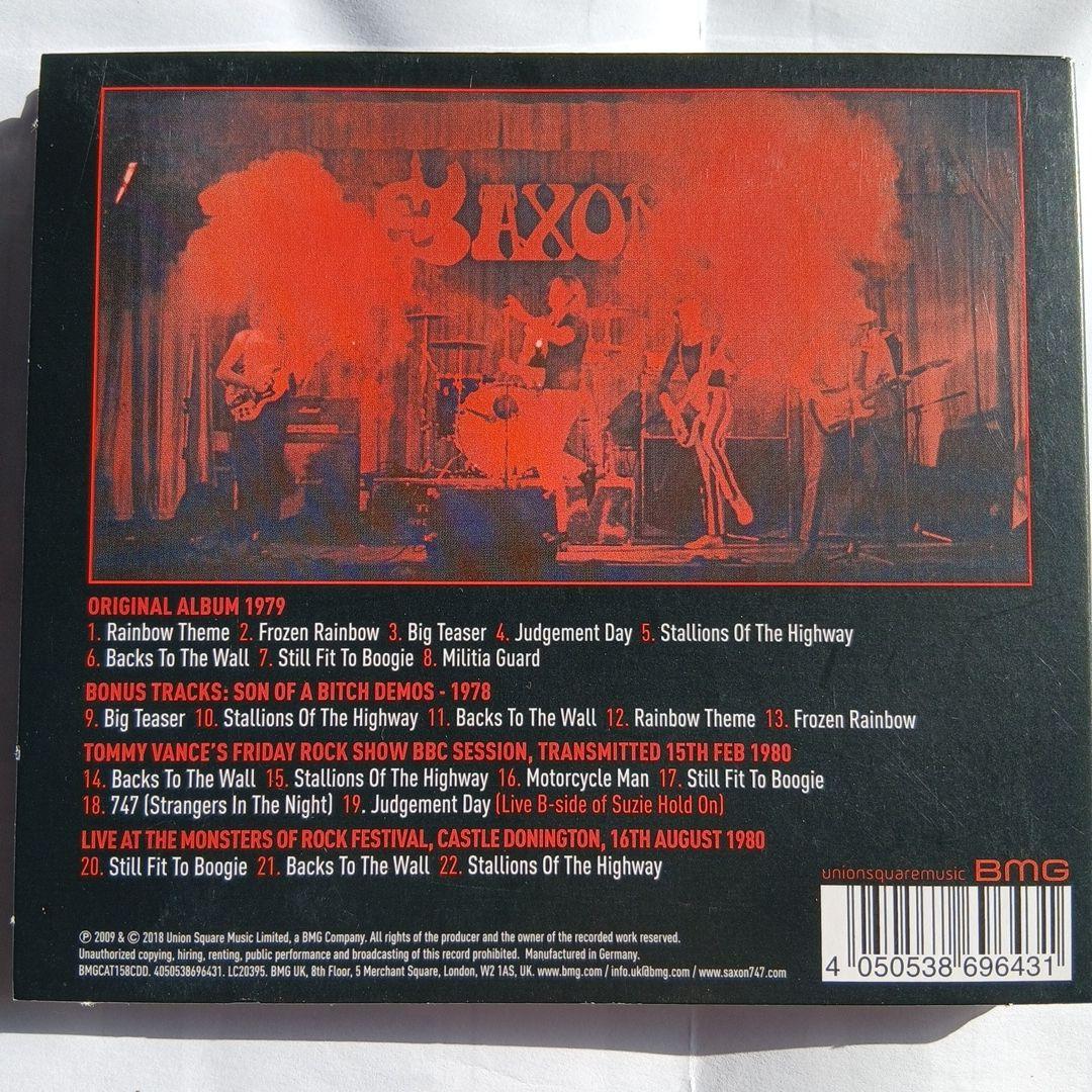 Saxon CD コレクション 6枚セット