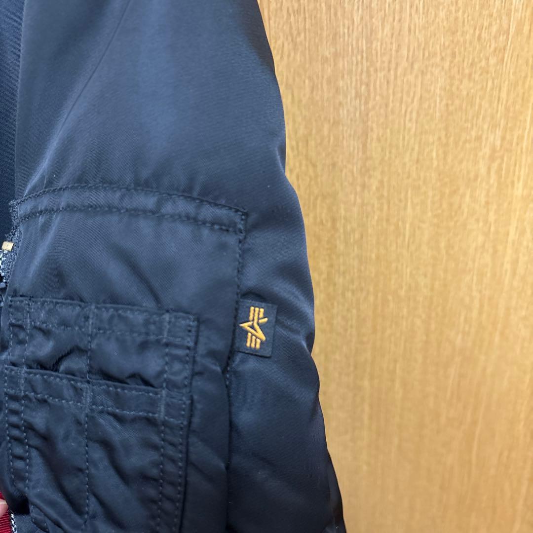 MA-1 黒 アルファインダストリーズ (Alpha Industries)