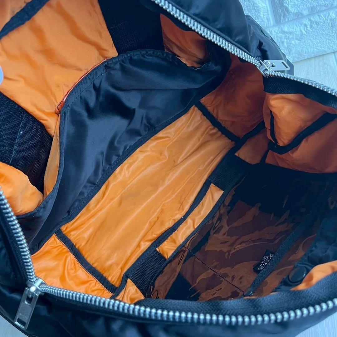 【美品】PORTER ポーター タンカー ダッフルバッグ 黒 ボストンバッグ