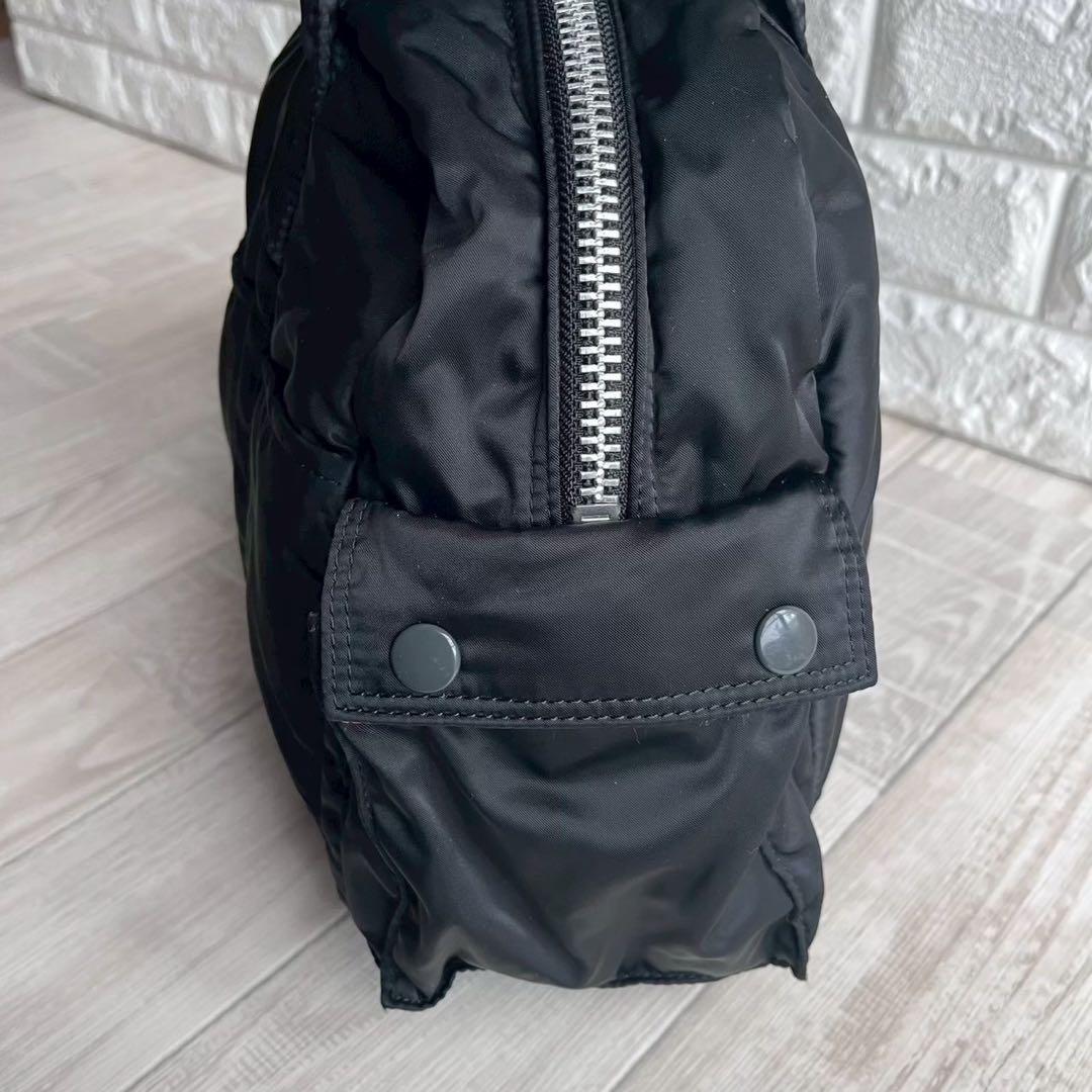 【美品】PORTER ポーター タンカー ダッフルバッグ 黒 ボストンバッグ