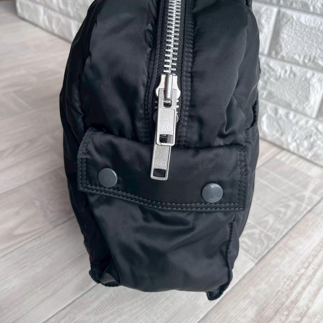 【美品】PORTER ポーター タンカー ダッフルバッグ 黒 ボストンバッグ