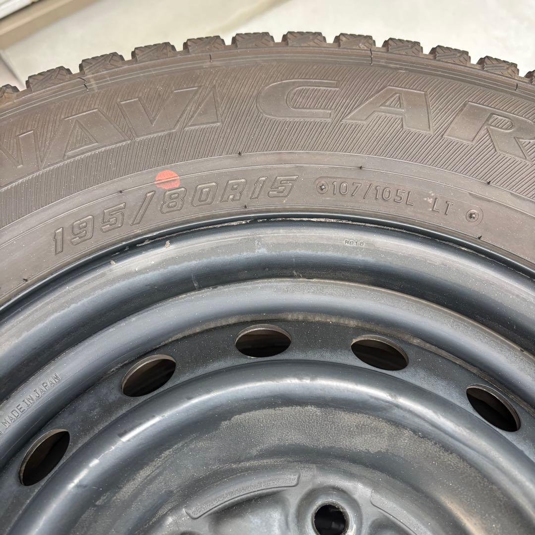 GOODYEAR ICE NAVI CARGO スタッドレスタイヤ 15インチ