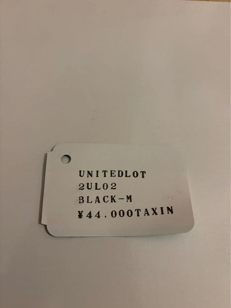 UNITED LOT 黒 スエード モカシン 靴 収納袋付き