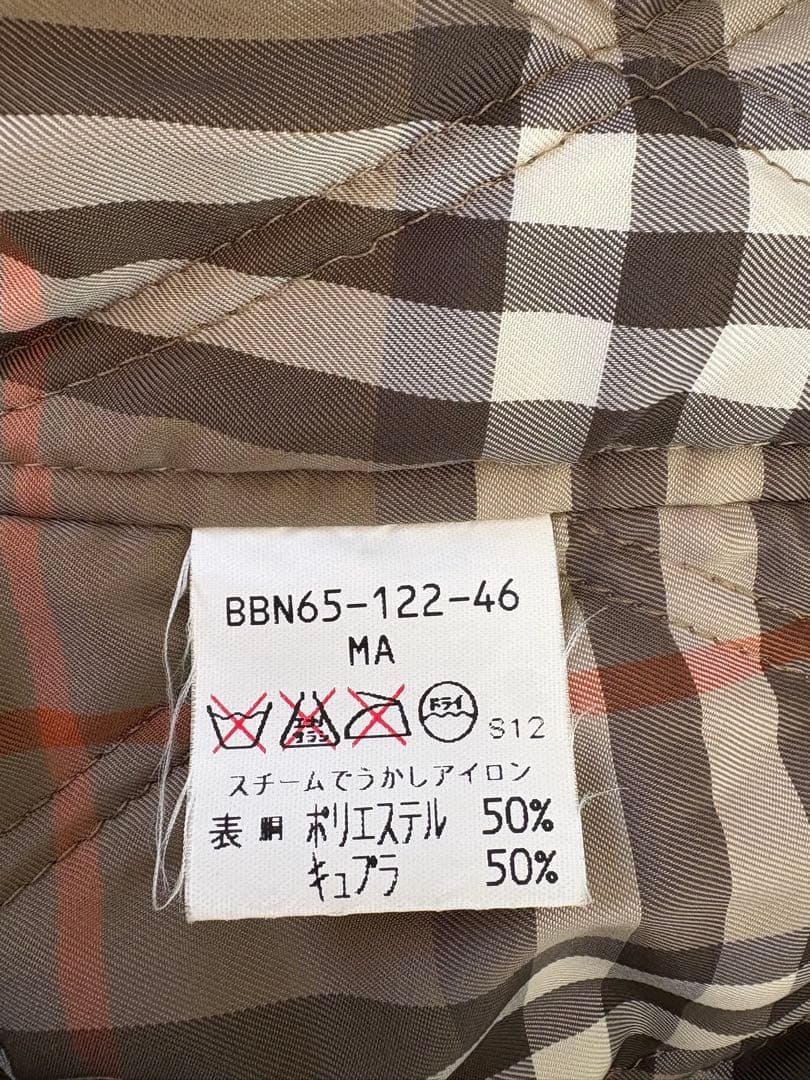 Burberry フード付き メンズモッズコート