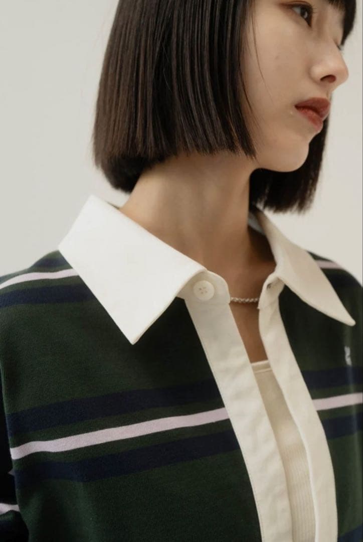【新品未使用】Knuth Marf rugger shirt/green