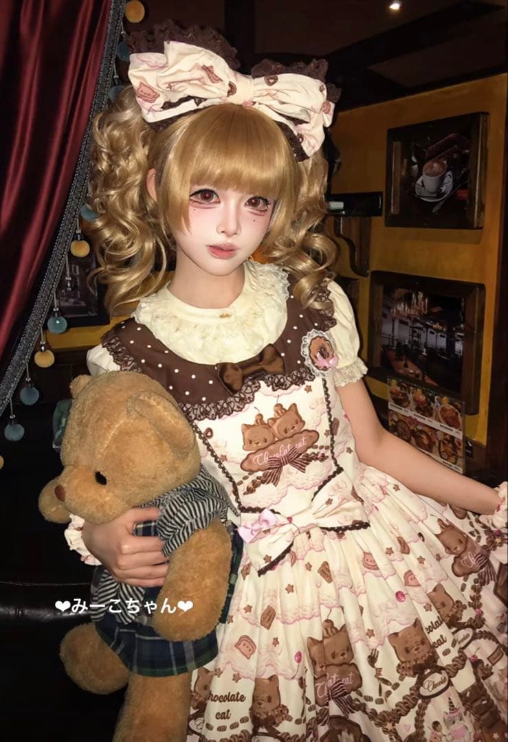ショコラキャット　フルセット　甘ロリ　しゅくれどーる　ロリィタ　ロリータ